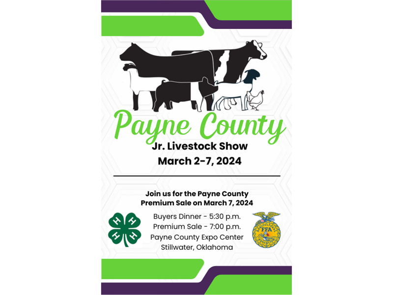 Logo for 2024 Payne County Jr. Livestock Show