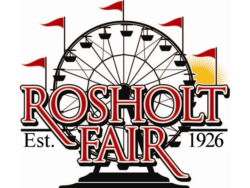Logo for 2023 Portage County Rosholt Fair