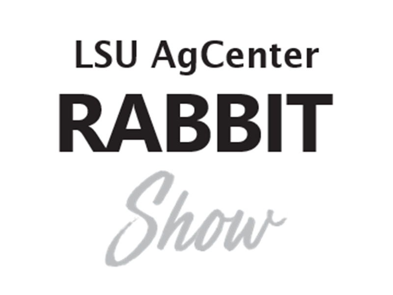 Logo for 2024 LSU AgCenter State 4-H/FFA Rabbit Show