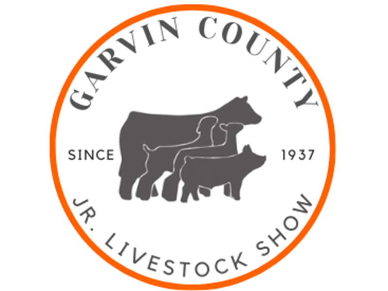 Logo for 2024 Garvin County Junior Livestock Show
