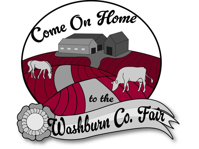Logo for 2024 Washburn County Fair